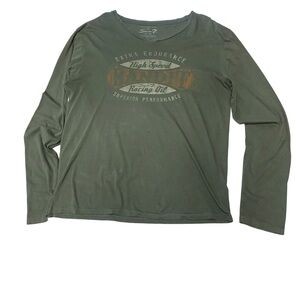 Seven7 Olive Long Sleeve Tee